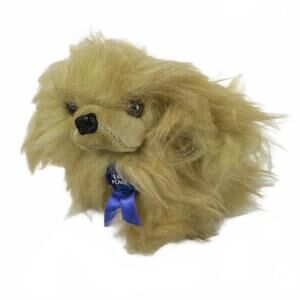 Kennel Kuddlees Pekinese Puppy Dog Plush Pound Puppies Vintage 1986 Tara Toys